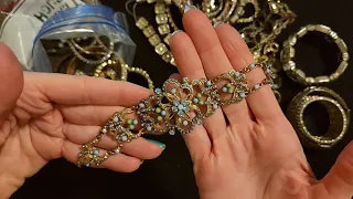 ASMR | Rhinestone Jewelry Show & Tell Part 2 (Whisper)