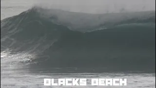 BLACKS BEACH SURFING - more footage from the 7th