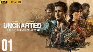 UNCHARTED: Legacy of Thieves Collection Gameplay Walkthrough Part 1 FULL GAME - No Commentary