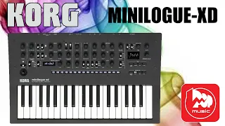 KORG Minilogue-XD - гибридный полифонический синтезатор