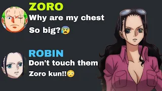 If Zoro and Robin switch bodies...