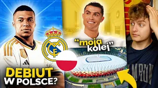 Mbappe ZADEBIUTUJE jako piłkarz Realu Madryt w WARSZAWIE? Cristiano Ronaldo SKOMENTOWAŁ TRANSFER!