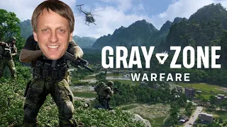 I ran into Tony Hawk while playing Gray Zone: Warfare!