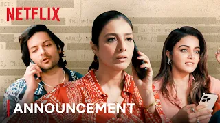 Khufiya | Announcement | Tabu, Wamiqa Gabbi, Ali Fazal & Vishal Bhardwaj | Netflix India