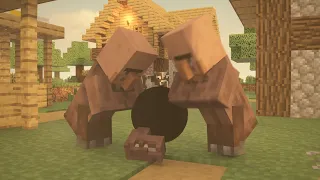 Blackhole vs Minecraft Village in Teardown