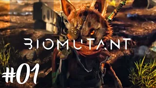 BIOMUTANT Gameplay Walkthrough Part 1 - No Commentary [60FPS PC]