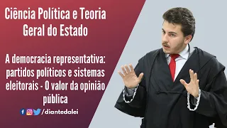 Ciência Política e Teoria Geral do Estado - Partidos políticos, sistemas eleitorais, opinião pública