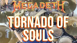 Megadeth - Tornado Of Souls - Drum Cover AGE 14