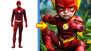 AVENGERS but CUTE BABY 💥 All Characters ( Marvel & DC ) SUPER HERO 2024