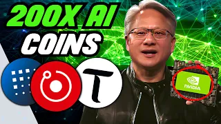 Top 7 AI DePin & GPU Crypto Altcoins To 50x-200x By 2025 (NVIDIA POTENTIAL!)