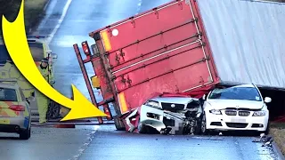 ToTal Bad Day at Work | Best Funny Fails | Incident Car & Truck Crashes 2022