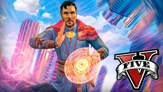 JUGANDO GTA 5 como DR.STRANGE (MODS)- ElChurches