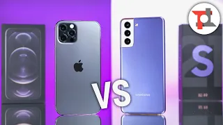 iPhone 12 Pro vs Samsung GALAXY S21/Plus: qual è il MIGLIORE? | Confronto ITA