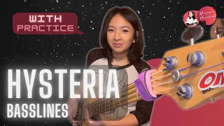 Basslines “Hysteria” nya Muse susah?