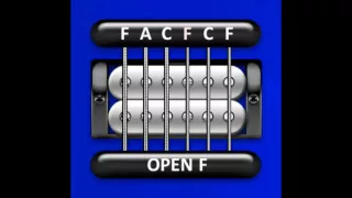 Perfect Guitar Tuner (Open F = F A C F C F)