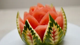 WATERMELON CARVING | NEW IDEA | Fruit & Vegetable Carving