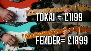 Fender American Vintage 57 Strat vs Tokai Goldstar Sound - Can the Japanese compete for £650 less?