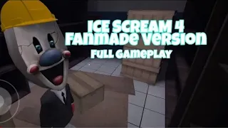 Ice Scream 4 Fanmade Game by A12 Full Gameplay