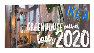 IKEA GREENHOUSE CABINET TOUR 2020