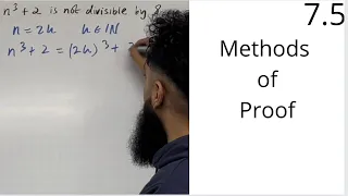 Edexcel AS Level Maths: 7.5 Methods of Proof