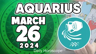 𝐀𝐪𝐮𝐚𝐫𝐢𝐮𝐬 ♒ 𝐆𝐄𝐓 𝐑𝐄𝐀𝐃𝐘😫 𝐅𝐎𝐑 𝐕𝐄𝐑𝐘 𝐒𝐓𝐑𝐎𝐍𝐆 𝐍𝐄𝐖𝐒🆘😤 𝐇𝐨𝐫𝐨𝐬𝐜𝐨𝐩𝐞 𝐟𝐨𝐫 𝐭𝐨𝐝𝐚𝐲 MARCH 26 𝟐𝟎𝟐𝟒 🔮#new #tarot #zodiac