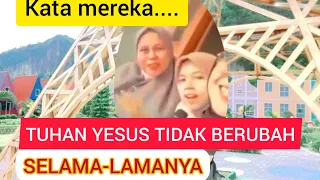 MUSLIM RAMAI-RAMAI BERNYANYI TUHAN YESUS TIDAK BERUBAH