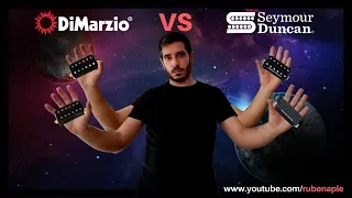 Dimarzio VS Seymour Duncan (D Activator vs Tone Zone vs JB vs Full Shred)