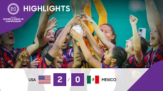 Concacaf Womens Under-20 Championship | 2022 Highlights: United States vs Mexico