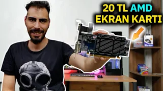 20 TL'ye AMD Ekran Kartı Aldım! Aşırı Ucuza GTA V CS:GO ve Bir Sürü Oyun Oynatıyor (2.El GPU Tamiri)