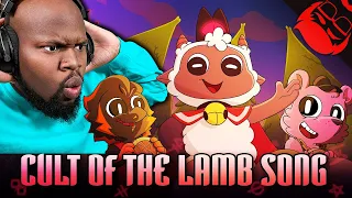 STUPENDIUM THE GOAT | WOOL OVER OUR EYES | Cult of the Lamb Song! [REACTION]