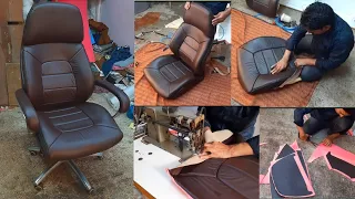 how to make office chair at home// office chair kaise banaye?how to make a chair 💺