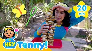 🏕️ Spring is here! Time for Outdoor Activities | Educational Videos for Kids | Hey Tenny!