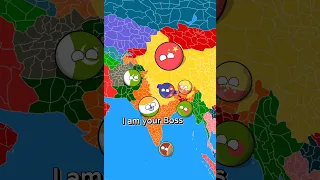 India 🇮🇳 vs China 🇨🇳 in nutshell world🥵😡🥶🥶😱😰||Battle in nutshell||😨😱😰🥵🥶😡#shorts #viral #countryballs