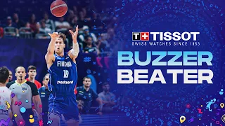 Mikael JANTUNEN 🇫🇮 | TISSOT Buzzer Beater vs. Spain | FIBA #EuroBasket 2022"