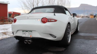 The new active exhaust for the 2016 ND V8 Miata