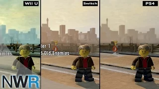 Lego City Undercover Comparison (PS4 VS Wii U VS Switch)