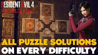 All Puzzle Solutions - Separate Ways | Resident Evil 4 Remake