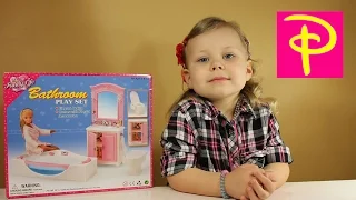 Джакузи Для Барби Ванная Комната Bathroom For Barbie