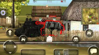 Бой в игре Wild tanks online