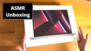 ASMR MacBook Pro M2 Pro unboxing + rambles