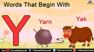Words That Begin With 'Y'