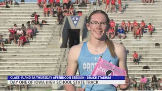 Iowa High School Track & Field State Meet: Class 1A, 4A compete