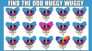 HOW GOOD ARE YOUR EYES #430 | Find The Odd Huggy Wuggy | Poppy Playtime Quiz