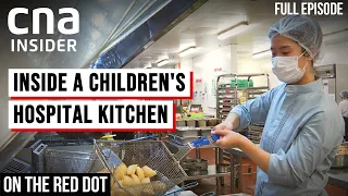 Masterchef Cooks Inside KK Women's and Children's Hospital Kitchen | Eat Up! | On The Red Dot