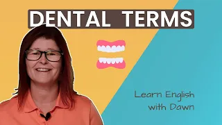 Dental Terms - Vocabulary Lesson | Learn English with Dawn