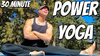 30 minute Full Body Power Yoga Workout with Sean Vigue