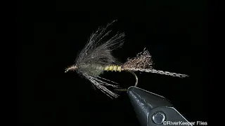 Tying the Green Drake CDC Loop Wing Emerger by John Kreft - RiverKeeper Flies