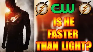 Can the CW Flash Run at Light Speed?
