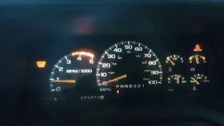 6.5 turbo diesel cold start