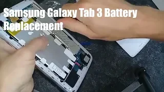 How To Change The Battery On A Samsung Galaxy Tab 3 7 Inch  SM-T210 SM-T211 SM-T215